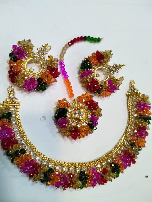 Multicolor Bridal Jewelry Set
